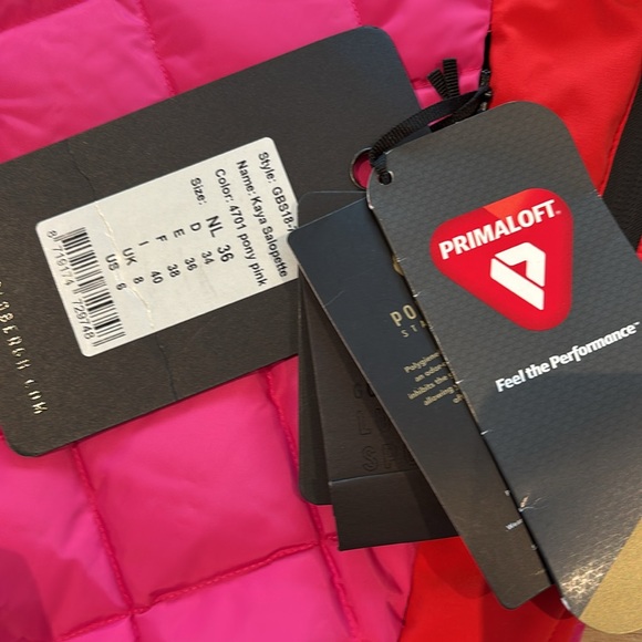 Goldbergh x Revolve KAYA SALOPETTE Ski Pants Overalls NWT US 6 ski bibs PINK - Picture 4 of 14